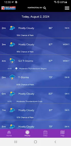I-download ang WSAZ First Alert Weather App – Tiyak na Ulat Panahon - Screenshot 2