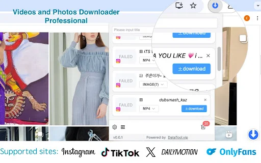 DataTool Video Downloader: I-download ang TikTok Videos nang HD - Screenshot 2