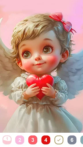 I-download ang Love Color – Paint By Number: Libreng Coloring App - Screenshot 6
