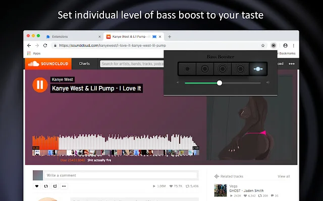 Bass Booster Extreme Para sa Chrome – Palakasin ang Bass Mo - Screenshot 4